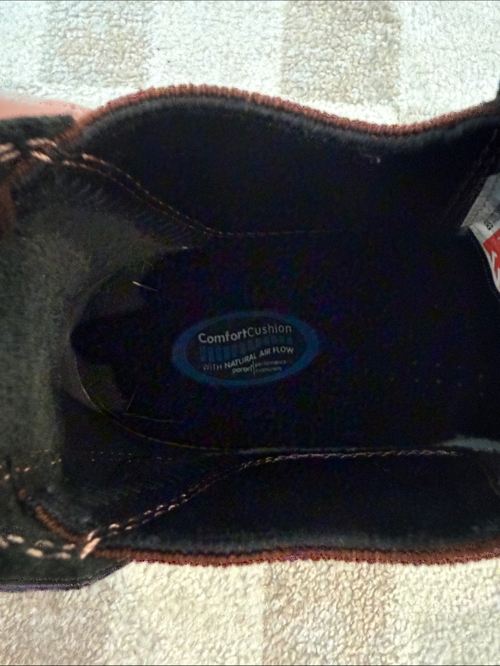 Olivers Dark Brown Leather Chukka Boots with Yellow Heel Tabs - Picture 5 of 5